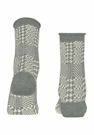 Woodland Socken, Hahnentritt, für Damen ESPRIT Woodland Socken, Hahnentritt, Für Damen 3400 LIGHT GREY -Galeria Geschäft unnamed file 100