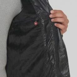 WELLENSTEYN Steppjacke "Stargate", Abnehmbare Kapuze, , Wärmend, Stehkragen, Für Herren BLACK/ BROWN. 14 WELLENSTEYN Steppjacke "Stargate", Abnehmbare Kapuze, , Wärmend, Stehkragen, Für Herren BLACK/ BROWN. -Galeria Geschäft unnamed file 1004