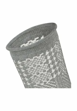 Woodland Socken, Hahnentritt, für Damen ESPRIT Woodland Socken, Hahnentritt, Für Damen 3400 LIGHT GREY -Galeria Geschäft unnamed file 102