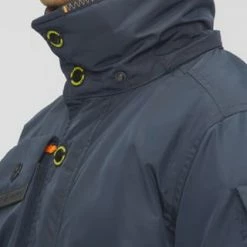 WELLENSTEYN Daunenjacke "Ameriquest", Webpelzkragen, Atmungsaktiv, Wasserdicht, Winddicht, Für Herren MIDNIGHTBLUE -Galeria Geschäft unnamed file 1026