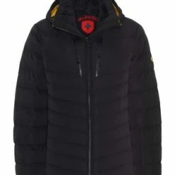 WELLENSTEYN Funktionsjacke "Carmenere", Gesteppt, Stehkragen, Kapuze, Für Herren BLACK