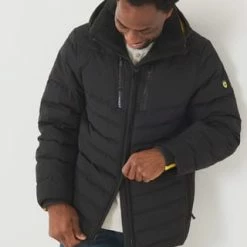 WELLENSTEYN Funktionsjacke "Carmenere", Gesteppt, Stehkragen, Kapuze, Für Herren BLACK -Galeria Geschäft unnamed file 1080