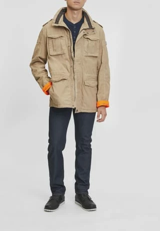 WELLENSTEYN Übergangsjacke "Colonel", Zweiwegereißverschluss, Windabweisend, Für Herren MOONESTONE 5 WELLENSTEYN Übergangsjacke "Colonel", Zweiwegereißverschluss, Windabweisend, Für Herren MOONESTONE – Bild 3