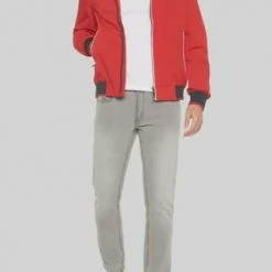 WELLENSTEYN Blouson "College", Wasserdicht, Winddicht, Für Herren RED/ WHITE -Galeria Geschäft unnamed file 1105