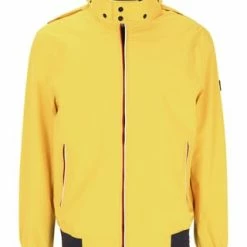 WELLENSTEYN Jacke, Logo-Emblem, Für Herren YELLOW/ WHITE