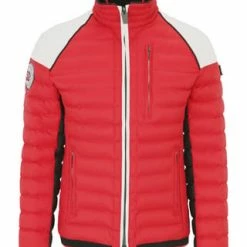 WELLENSTEYN Steppjacke "MOL Men", Wasserabweisend, Für Herren ROT/ COC/ SCHW
