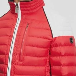 WELLENSTEYN Steppjacke "MOL Men", Wasserabweisend, Für Herren ROT/ COC/ SCHW -Galeria Geschäft unnamed file 1122