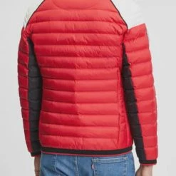 WELLENSTEYN Steppjacke "MOL Men", Wasserabweisend, Für Herren ROT/ COC/ SCHW -Galeria Geschäft unnamed file 1125