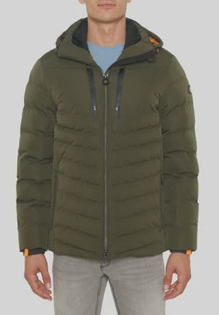 WELLENSTEYN Steppjacke "Carmenere Men", Zweiwegereißverschluss, Atmungsaktiv, Für Herren DARKARMY 4 WELLENSTEYN Steppjacke "Carmenere Men", Zweiwegereißverschluss, Atmungsaktiv, Für Herren DARKARMY – Bild 2