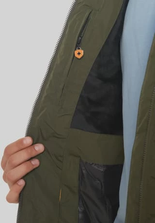 WELLENSTEYN Steppjacke "Carmenere Men", Zweiwegereißverschluss, Atmungsaktiv, Für Herren DARKARMY 10 WELLENSTEYN Steppjacke "Carmenere Men", Zweiwegereißverschluss, Atmungsaktiv, Für Herren DARKARMY – Bild 8