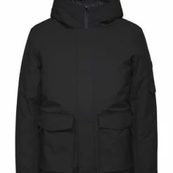 SELECTED Winterjacke, Wasserabweisend, Winddicht, Kapuze, Für Herren 179099 BLACK