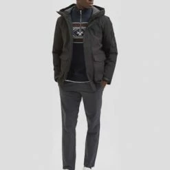 SELECTED Winterjacke, Wasserabweisend, Winddicht, Kapuze, Für Herren 179099 BLACK 7 SELECTED Winterjacke, Wasserabweisend, Winddicht, Kapuze, Für Herren 179099 BLACK -Galeria Geschäft unnamed file 1155