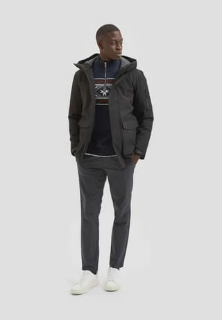 SELECTED Winterjacke, Wasserabweisend, Winddicht, Kapuze, Für Herren 179099 BLACK 5 SELECTED Winterjacke, Wasserabweisend, Winddicht, Kapuze, Für Herren 179099 BLACK – Bild 3