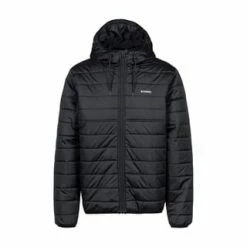 ELEMENT® Steppjacke Alder Imprägnierung,Kordelzug,Reißverschluss,Taschen Herren Flint Black