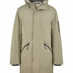 DENIM TOM TAILOR Jacke, Regular-Fit, Kapuze, Für Herren 10415 DUSTY OLIVE