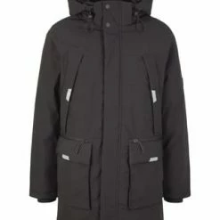 DENIM TOM TAILOR Parka, Kapuze, Stehkragen, Für Herren 29999 BLACK
