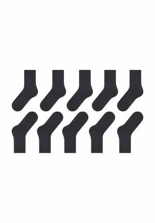 ESPRIT Socken, 5er Pack, "Solid Essential", Einfarbig, Für Damen 3080 ANTHRA.MEL 11 ESPRIT Socken, 5er Pack, "Solid Essential", Einfarbig, Für Damen 3080 ANTHRA.MEL – Bild 9