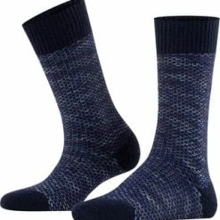 ESPRIT Socken, Melange, Geripptes Bündchen, Für Damen 6120 MARINE -Galeria Geschäft unnamed file 121