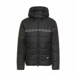 NIKE SPORTSWEAR Steppjacke NSW Repeat Reißverschluss,Reißverschluss-Tasche,Taschen Therma-FIT Herren Black-black-white-white