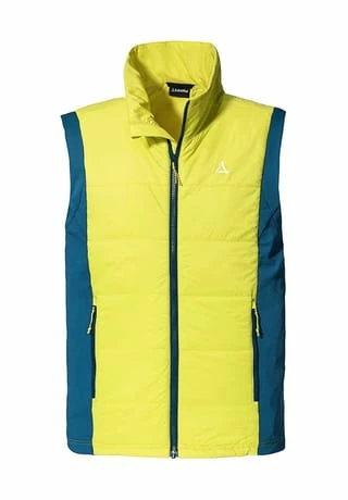 Schöffel Weste Hybrid Vest Leitenberg Gelb 3 Schöffel Weste Hybrid Vest Leitenberg Gelb
