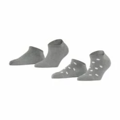 ESPRIT Sneakersocken, 2er-Pack, Mesh-Struktur, Für Damen 3410 SCHIEFER