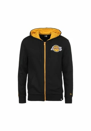 NBA Los Angeles Lakers Sweatjacke Herren New Era NBA Los Angeles Lakers Sweatjacke Herren Schwarz/ Gelb -Galeria Geschäft unnamed file 1295