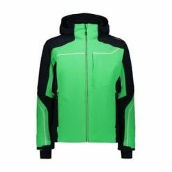 CMP Skijacke Stretch Zip Hoodie Grün