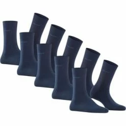ESPRIT Socken "Solid Essential", 5er Pack, Feinrippbündchen, Für Damen 6120 MARINE -Galeria Geschäft unnamed file 15
