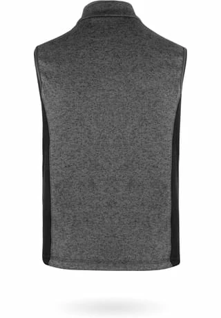 Normani® Herren Strick-Fleeceweste Shamattawa Grau 7 Normani® Herren Strick-Fleeceweste Shamattawa Grau – Bild 5