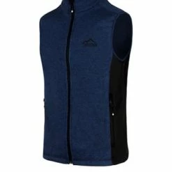 Normani® Herren Strick-Fleeceweste Shamattawa Navy