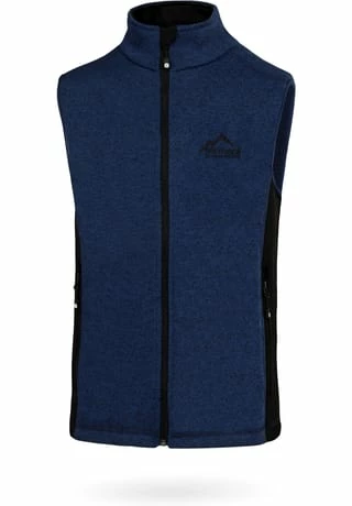 Normani® Herren Strick-Fleeceweste Shamattawa Navy 3 Normani® Herren Strick-Fleeceweste Shamattawa Navy – Bild 2
