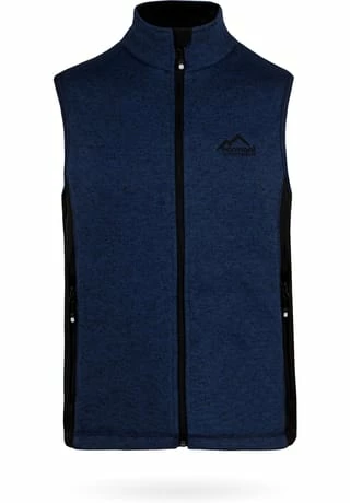 Normani® Herren Strick-Fleeceweste Shamattawa Navy 4 Normani® Herren Strick-Fleeceweste Shamattawa Navy – Bild 3