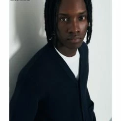 Seidensticker Strick-Jacke Studio Dunkelblau