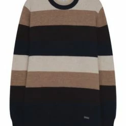 Seidensticker ROUND NECK PULLOVER, 25 25 BROWN, XL 25 25 BROWN