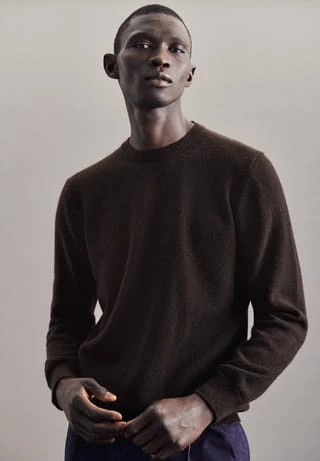 Seidensticker Pullover Schwarze Rose Braun 7 Seidensticker Pullover Schwarze Rose Braun – Bild 5