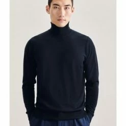 Seidensticker Pullover, Rollkragen, Für Herren 19 19 NAVY