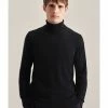 Seidensticker Pullover, Rollkragen, Für Herren 39 39 SCHWARZ