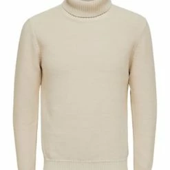 SELECTED Pullover, Rollkragen, Für Herren 184679 OATMEAL
