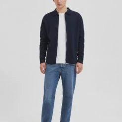 SELECTED Strickjacke, Klappkragen, Für Herren 186839 SKY CAPTAI 12 SELECTED Strickjacke, Klappkragen, Für Herren 186839 SKY CAPTAI -Galeria Geschäft unnamed file 1697