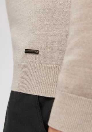 Strickpullover Merinowolle - Easy Care ROY ROBSON Strickpullover Merinowolle - Easy Care Open Brown -Galeria Geschäft unnamed file 1728