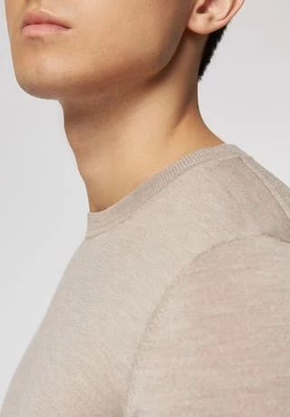 Strickpullover Merinowolle - Easy Care ROY ROBSON Strickpullover Merinowolle - Easy Care Open Brown -Galeria Geschäft unnamed file 1729