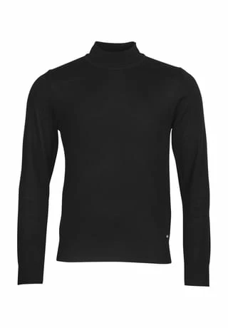 ROY ROBSON Pullover, Stehkragen, Rippbündchen, Für Herren A001 BLACK 3 ROY ROBSON Pullover, Stehkragen, Rippbündchen, Für Herren A001 BLACK