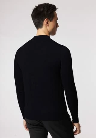 ROY ROBSON Pullover, Stehkragen, Rippbündchen, Für Herren A401 DARK BLUE 5 ROY ROBSON Pullover, Stehkragen, Rippbündchen, Für Herren A401 DARK BLUE – Bild 3