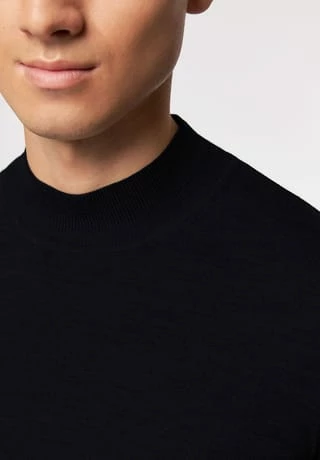 ROY ROBSON Pullover, Stehkragen, Rippbündchen, Für Herren A401 DARK BLUE 6 ROY ROBSON Pullover, Stehkragen, Rippbündchen, Für Herren A401 DARK BLUE – Bild 4