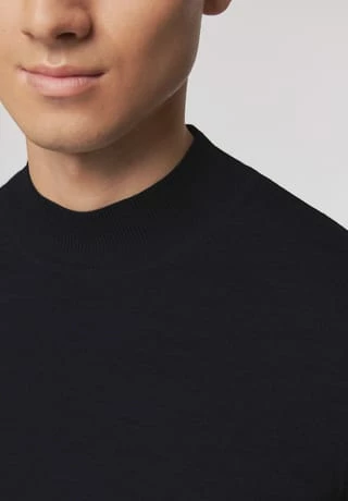 ROY ROBSON Pullover, Stehkragen, Rippbündchen, Für Herren A401 DARK BLUE 7 ROY ROBSON Pullover, Stehkragen, Rippbündchen, Für Herren A401 DARK BLUE – Bild 5