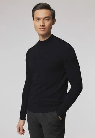 ROY ROBSON Pullover, Stehkragen, Rippbündchen, Für Herren A401 DARK BLUE 12 ROY ROBSON Pullover, Stehkragen, Rippbündchen, Für Herren A401 DARK BLUE – Bild 10