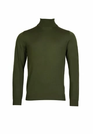 ROY ROBSON Strickrollkragenpull Merinowolle - Easy Care Dark Green 3 ROY ROBSON Strickrollkragenpull Merinowolle - Easy Care Dark Green