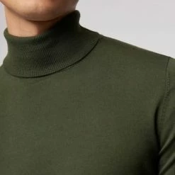 ROY ROBSON Strickrollkragenpull Merinowolle - Easy Care Dark Green 10 ROY ROBSON Strickrollkragenpull Merinowolle - Easy Care Dark Green -Galeria Geschäft unnamed file 1759