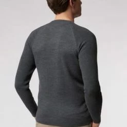 ROY ROBSON Strickpullover Merino Mix - Strukturwechsel Silver -Galeria Geschäft unnamed file 1773