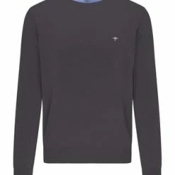 Fynch-Hatton® Pullover, Uni, Für Herren Dunkelgrau